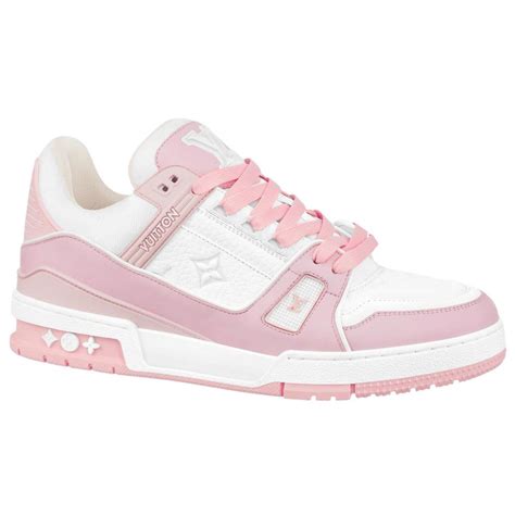 louis vuitton sneaker pink.